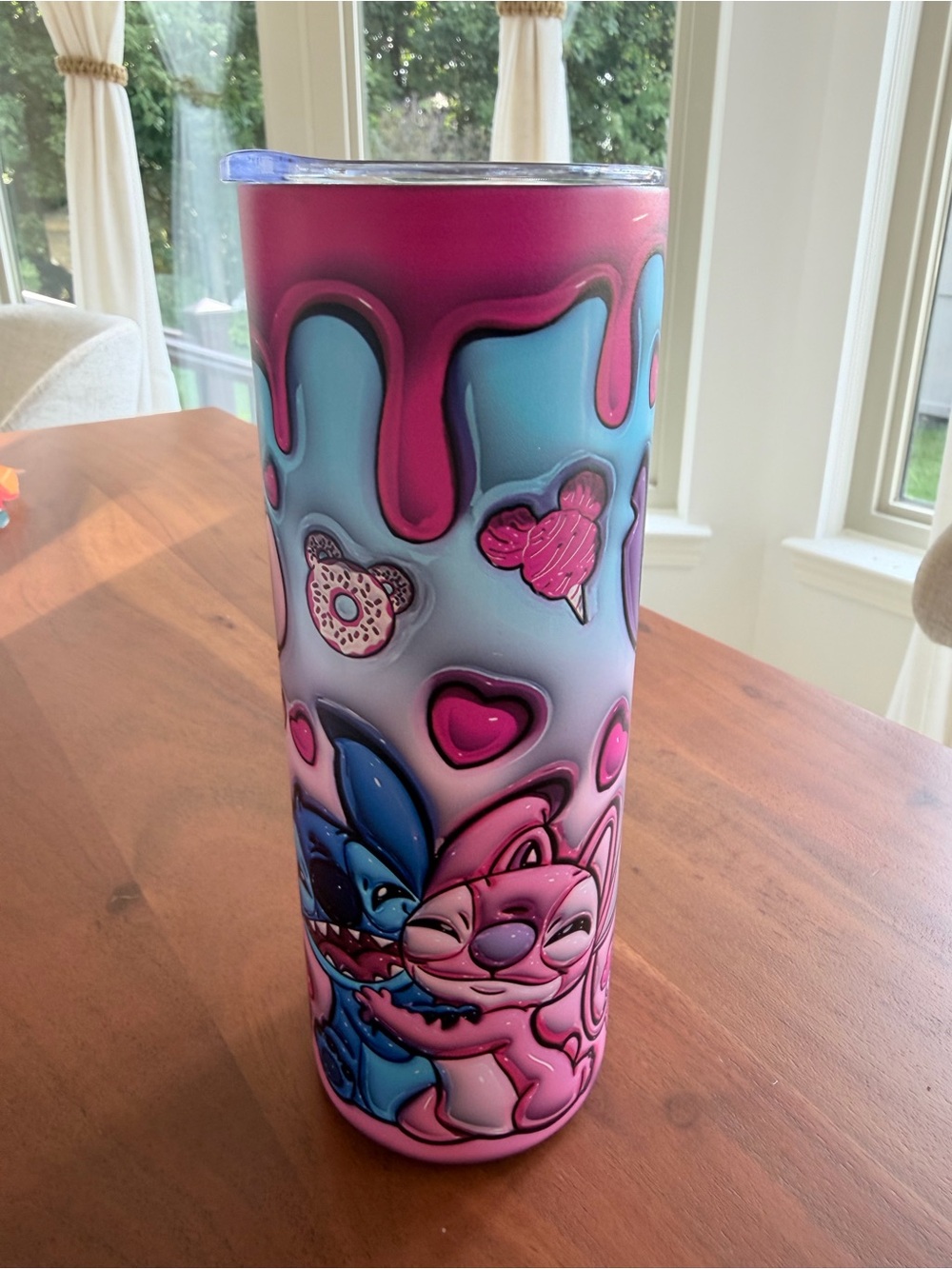 🌺💙 NEW Disney Stitch Candy Drip Stainless Steel Tumbler 💙🌺
